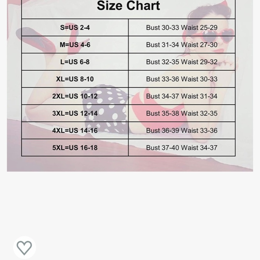 50s retro polka dot high waist Bikini swimsuit M - Picture 7 of 7